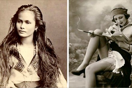 25張「上古世紀美女」照片，百年老明信片上的風華絕代