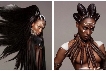 年度英國美髮大賽：決選冠軍以「華麗爆表的《盔甲》系列」向非洲文化致敬！