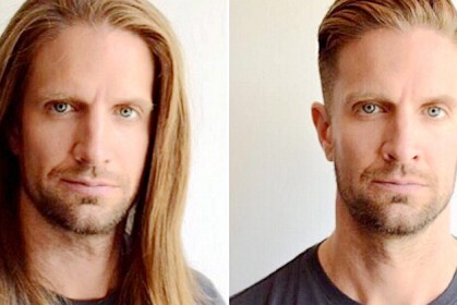 18張男士們「快剪掉邋遢長髮」的前後對比照，告訴他俐落清爽才是真男人