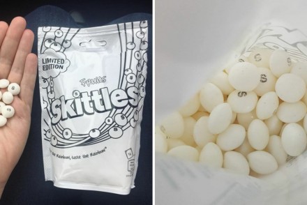 Skittles 彩虹糖竟「忘了上色」就販售，限量「純白版」的背後原因超溫暖！