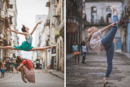 攝影師鏡頭下15張「在古巴街頭大秀精湛舞姿」的芭蕾舞者照片！