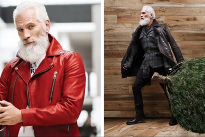 今年的聖誕節，這位時尚聖誕老人決定以他酷爆了的魅力，幫你把雪都融化啦！