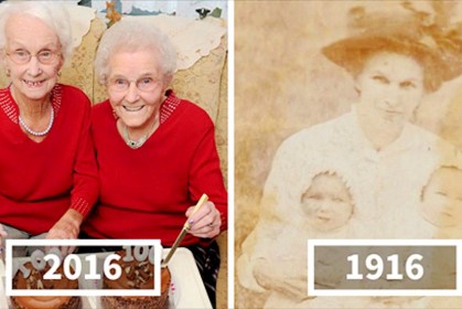 【 100 歲《雙胞胎老奶奶》慶祝百歲大壽！她們的「長壽秘訣」讓世人都驚嘆啦～】