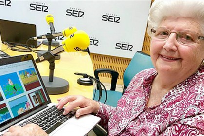 87歲老奶奶用「小畫家」創作，意外狂吸12萬網粉