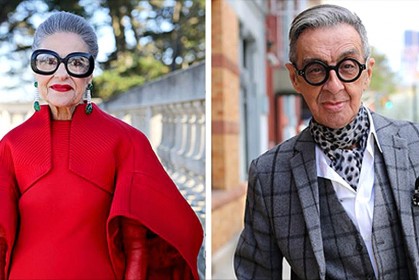 42張「年老也可以很時尚」的街拍照，他們以優雅風格證明：愈年長愈睿智