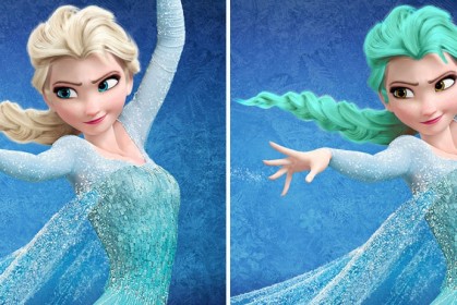 當迪士尼公主們換了頭髮和眼睛顏色～你喜歡原本的她們，或是變妝後的新貌呢？