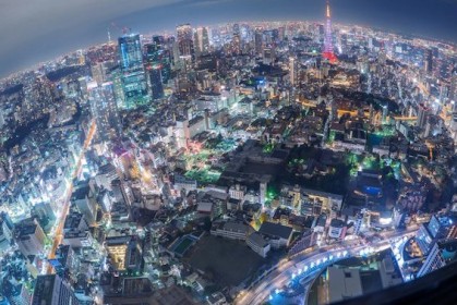 13 張絕美的東京都市全景，美到讓人以為是電腦合成藝術，卻是百分之百實景！