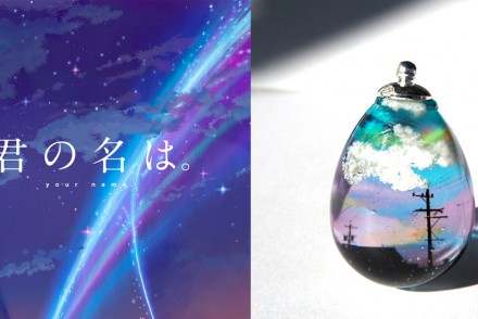 日本達人神創作！將新海誠的絕美動畫風景裝入小小玻璃球中