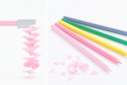 地表最療癒的「花色鉛筆」！削鉛筆的時候就會開出一朵花