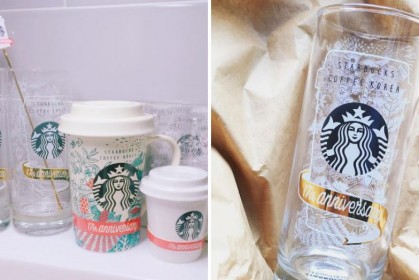 今你馬上產生飛去韓國的念頭：Starbucks 推出一系列 17 週年限定紀念杯！每一款都很想要吧？