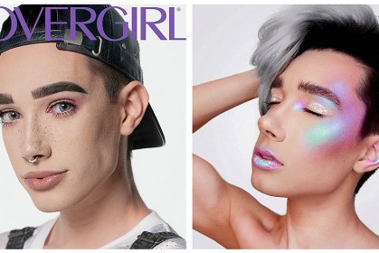 17歲男子「成為封面女郎」，他的化妝術比女生還美