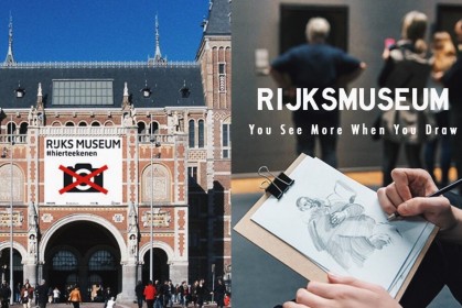 荷蘭博物館：如果你真正喜歡我們的藝術品，請用紙筆來代替你的手機與相機
