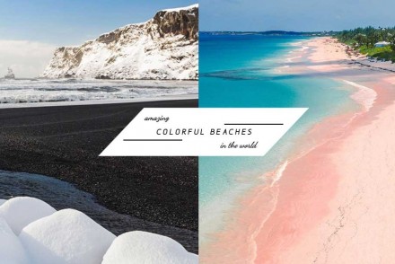 這個夏天很奇幻：粉紅色、綠色、黑色沙灘…世界上 10 個不可思議的彩色沙灘