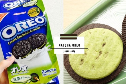 立刻託朋友代購！日本終於推出原尺寸「抹茶Oreo餅乾」，絕對讓你一吃就愛上