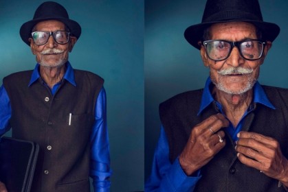 孫子把96歲的爺爺改造成時尚潮男，完爆所有年輕人證明「時尚沒有年齡限制」！