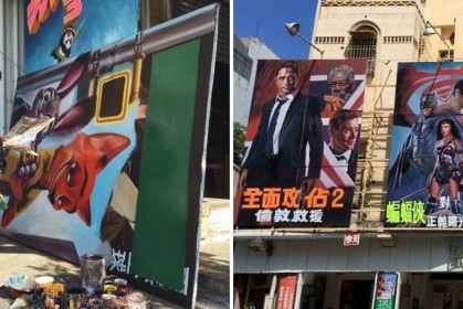 台灣這間還在用「傳統手繪電影海報」的老戲院，紅到國外美國鄉民瘋狂討論