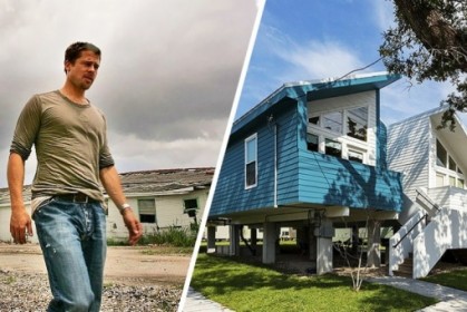 布萊德彼特為「受颶風肆虐的災民」蓋了109間豪華新房子，善心滿滿讓你又更愛他了！