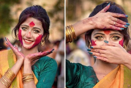 這名印度女子「魔幻綠眼睛」超迷魅，她的真實身分在印度沒人敢動她