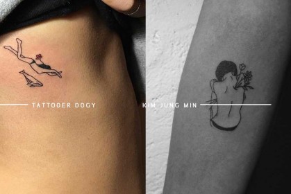 Tattooer Dogy：極會捕捉女人身體曲線的韓國 25 歲「歐巴」刺青師