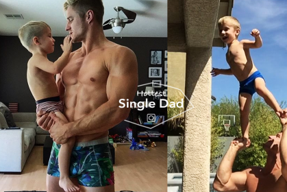 Hottest Single Dad！這對高顏值父子檔會是你Instagram最新follow的對象