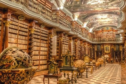 皇宮等級「世界最美圖書館」位於布拉格，超級宏偉輝煌被封最強拍照景點