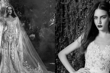 Zuhair Murad 推出 2016 秋冬婚紗系列，黑白時尚大片瀰漫《暮光之城》氛圍～