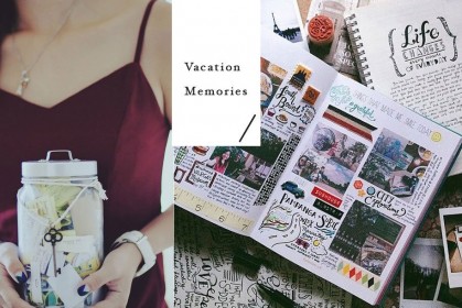 Vacation Memories : 旅行歸來，滿載回憶的照片、票根你會怎樣保存？