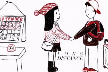 Long Distance：16 張可愛插畫，貼切描繪「遠距離」戀愛的酸甜滋味！