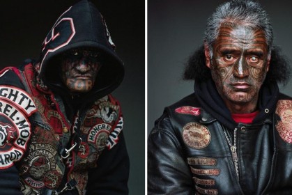 攝影師冒死找來「紐西蘭最強大黑幫」為他們拍照，成果照讓全球改觀