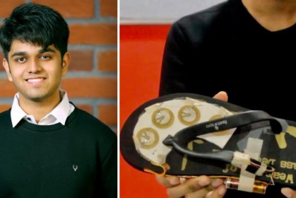 18歲印度高中生「怕媽媽出門被強暴」，發明「反強暴電擊鞋」一秒KO歹徒！